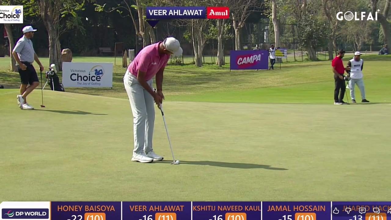 GolfAI at the DP World–PGTI tournament